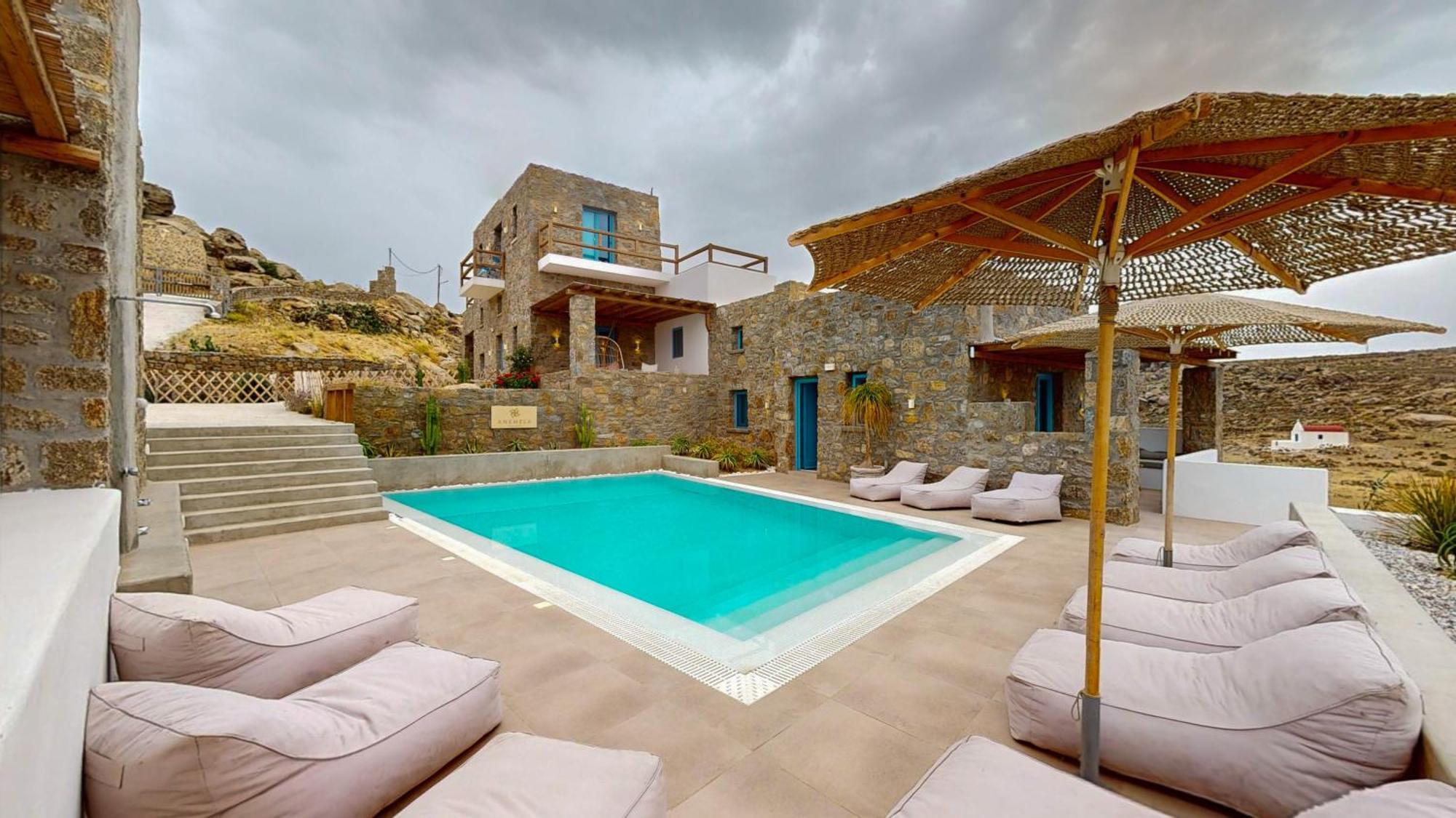 Anemela Villas & Suites Mykonos Agrari  Exteriör bild